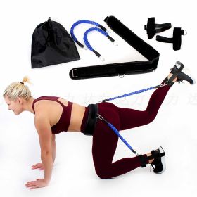 Butt Lifter Firm and Sculpt Booty Booty Resistance Bands for Legs and Butt Booty Resistance Bands Vertical Jump Trainer Lower Body Workout - blue