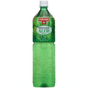 Faraon Aloe Vera Original Flavored Drink comes in a 1.5 Liter, 50.7 oz - Faraon