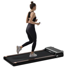 FYC Under Desk Treadmill 2.5HP Slim Walking Treadmill 265LBS - Electric Treadmill with APP Bluetooth Remote Control LED Display (Installation Free) -