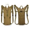 Tactical Hydration Pack 3L Water Bladder Adjustable Water Drink Backpack - Khaki - 3L