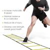 Speed Training Agility Ladder Exercise Ladders for Soccer Football Boxing Footwork Sports Speed Agility Training - 3.5M 7Panels