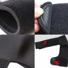 Unisex Left Shoulder Adjustable Breathable Gym Sports Care Single Shoulder Support Back Brace Guard Strap Wrap Belt Band Pads Black Bandage Warmer - b