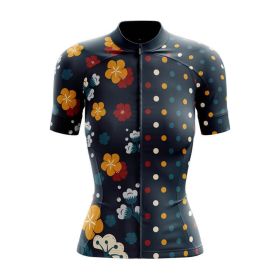 Summer Short-sleeved Cycling Jersey Suit Mountain Bike (Option: Top-3XL)