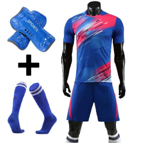 Children's Football Uniform Suit Sports Training Uniform (Option: Suit7-24)